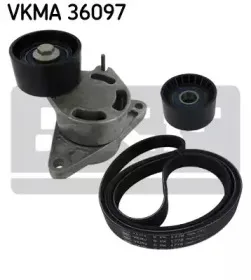 VKMA 36097 SKF Поликлиновой ременный комплект